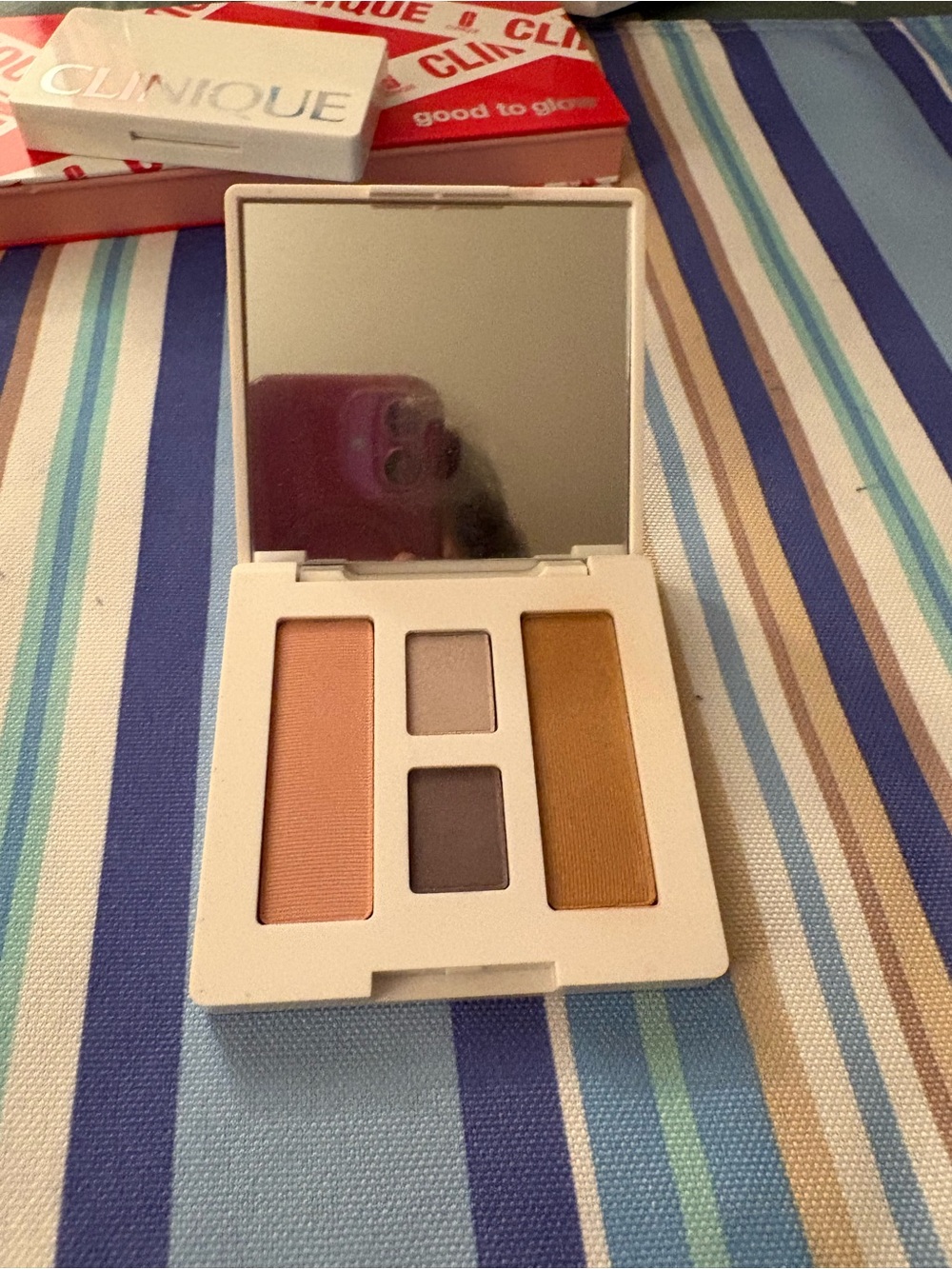 Lot of 4 Clinique Face and Eyeshadow Palettes and Primer - Picture 12 of 14